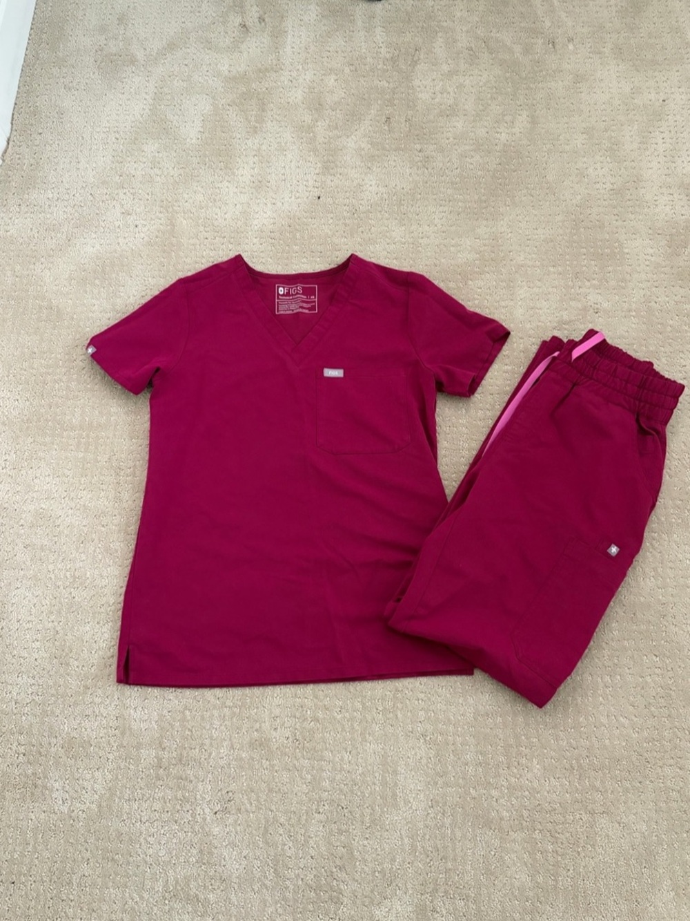FIGS Scrub Set Magenta